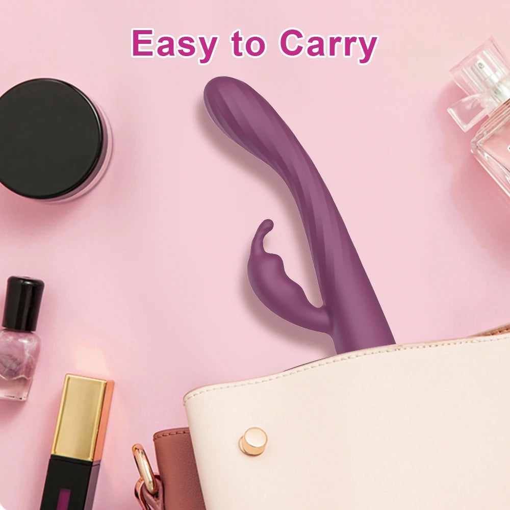 Beginner G-Spot Vibrator for Women Vagina Rabbit Vibrator Clitoris Stimulator Female Masturbator Adult Goods Sex Toy for Women luvshop24