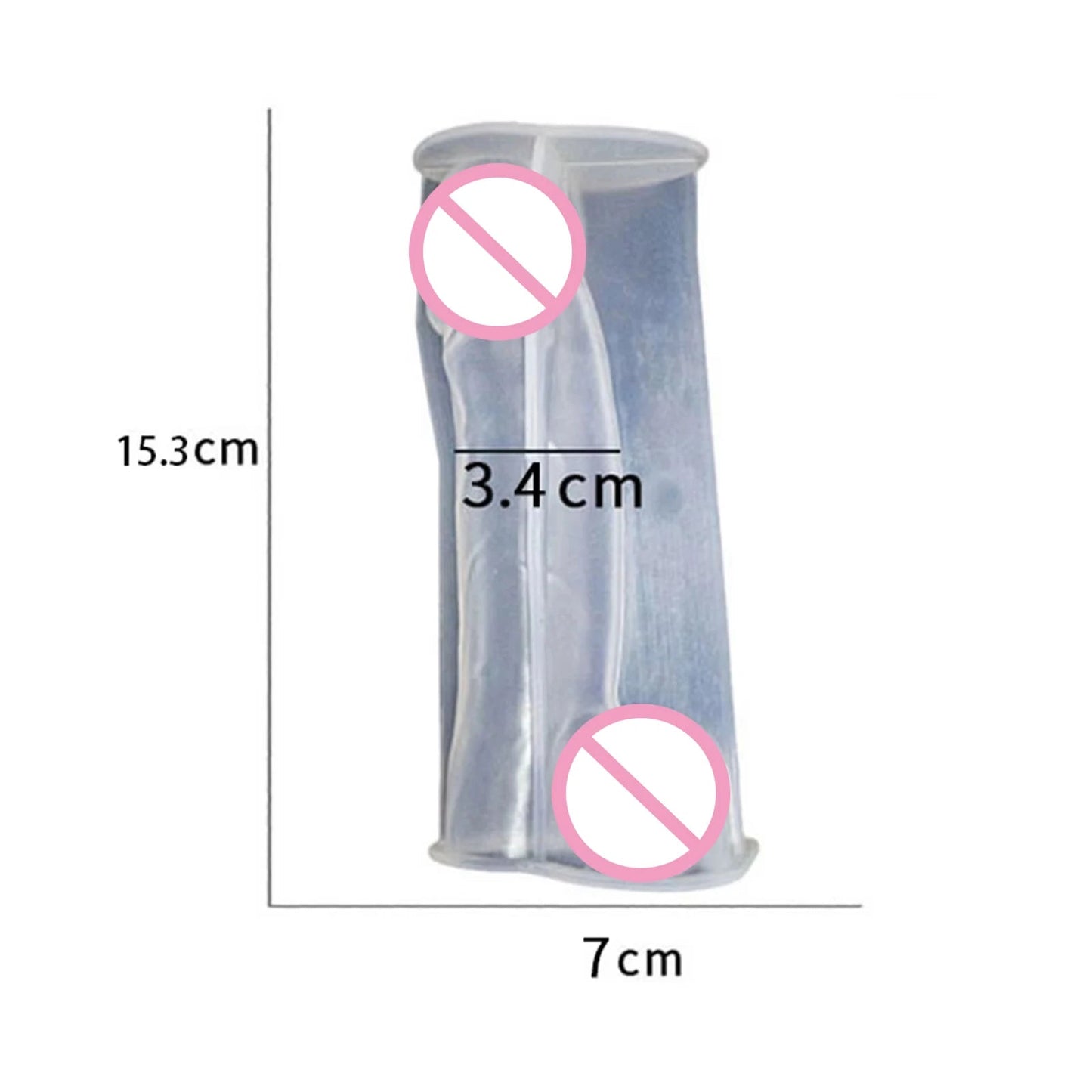 12-18CM Silicone Men Genital Candle Mold Reusable Molds for Crafting Scented Candle Soaps Resin Item DIY Handmake Accessories luvshop24