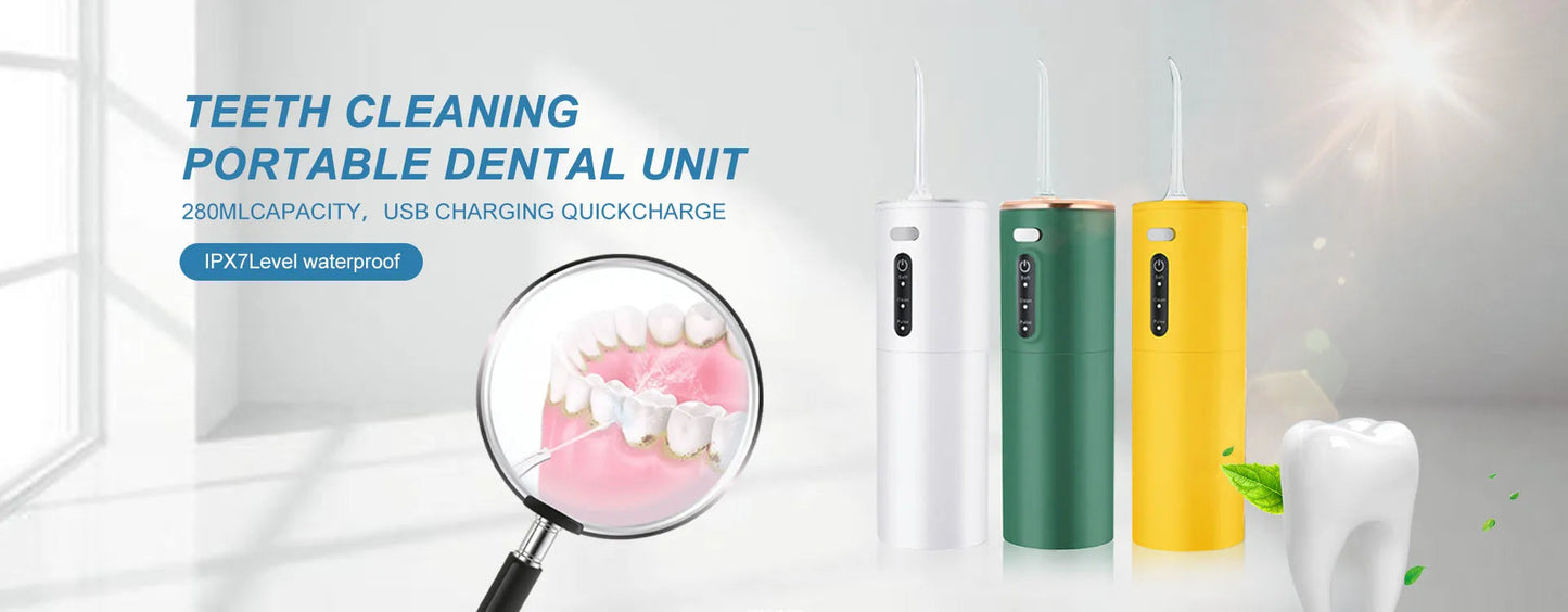 Xiaomi Oral Irrigator Water Flosser Electric Dental Whitening USB Rechargeable Gums Care Portable Cordless Jet Tooth Scaler New luvshop24