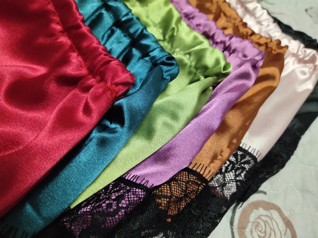 Lace Sleepwear Set for Women Sexy Transparent Sleeveless Tops Silk Shorts Pajamas Nightwear S-3XL Female Lingerie Sleep Wears luvshop24