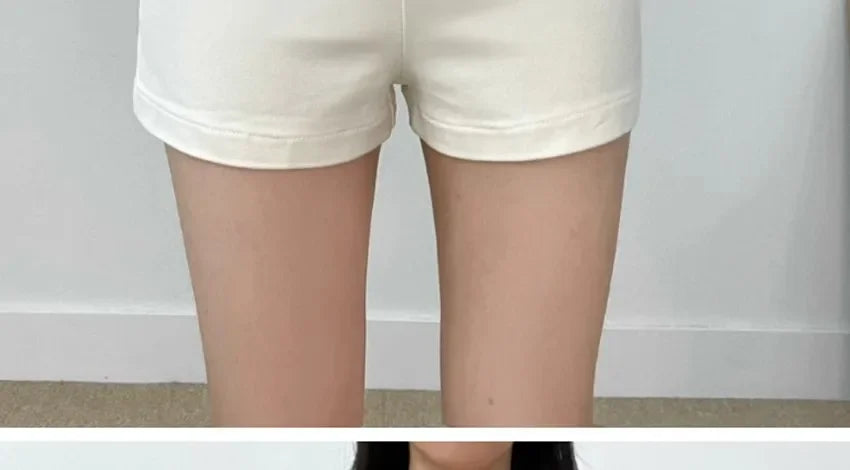 2024 New Women's High-waisted Slimming Spandex Shorts Sexy Tightening Hip Covering Versatile Casual Heat Pants Autumn luvshop24
