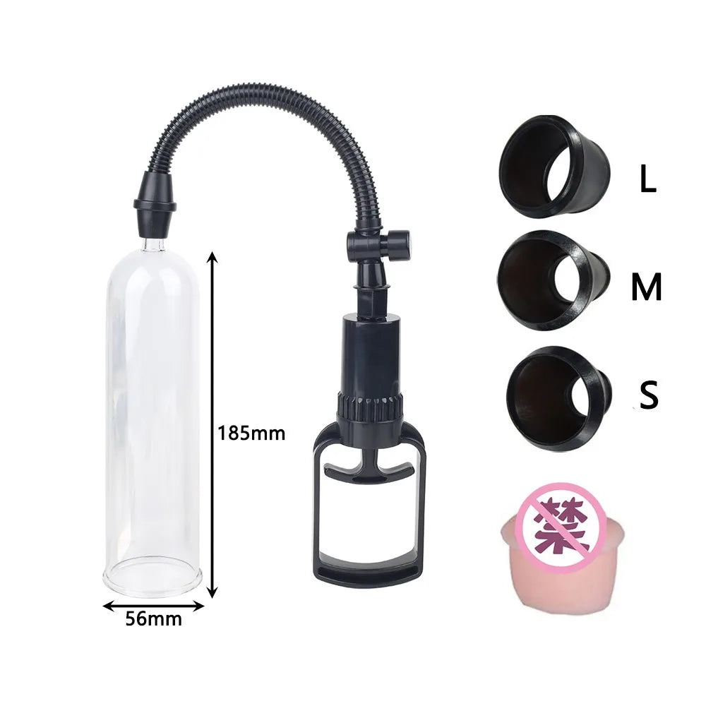 Penis Trainer Male Pull Rod Negative Pressure Amplifier Airplane Cup Adult Product Love Game Vacuum Pump Sexo Para Hombre 18+ luvshop24