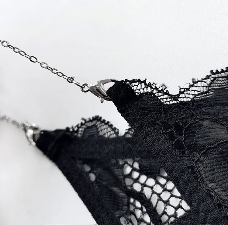 Metal Chain Hot Sexy Women Panties Cotton G String Girls Briefs Letter Thong Erotic Female Underwear Low Waist Intimates luvshop24