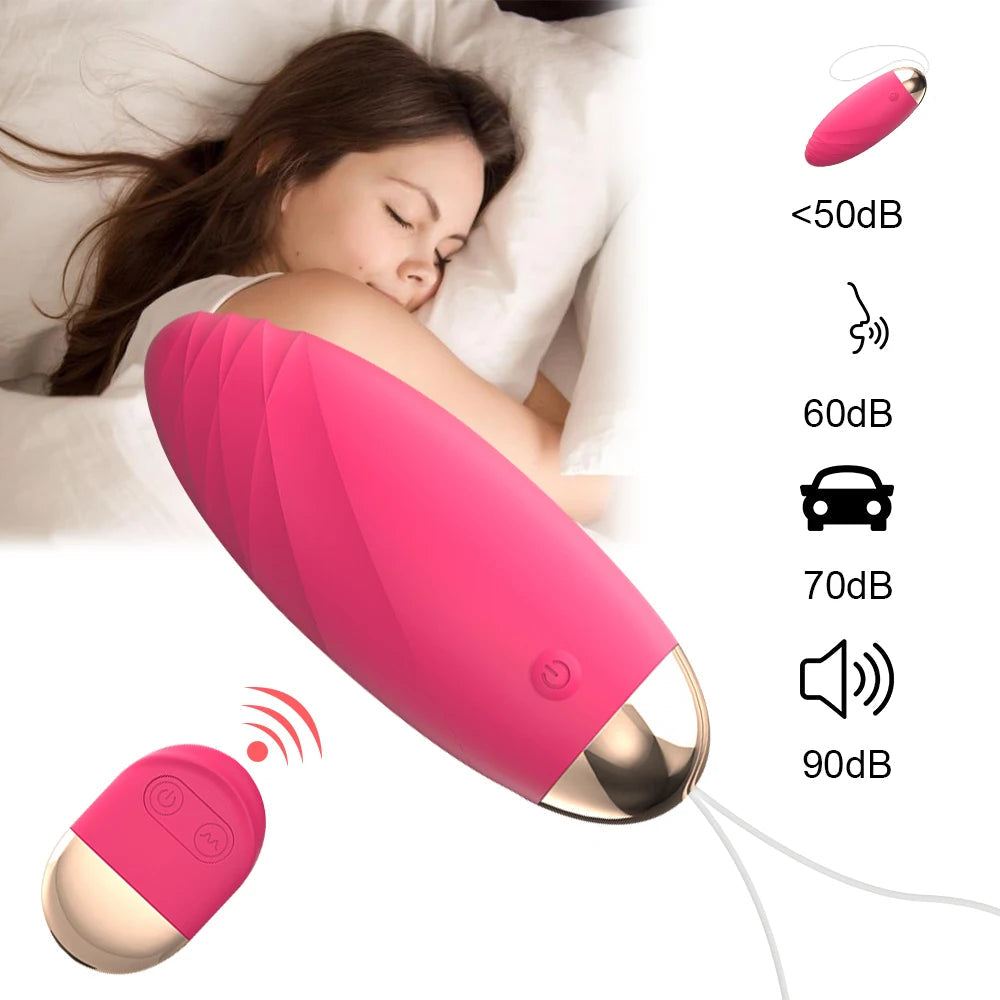 Remote Control Body Massager Wireless Jump Egg Vibrator Egg Clitoris Stimulator 10 Modes Vibrator Mini Bullet Vibrator For Women luvshop24