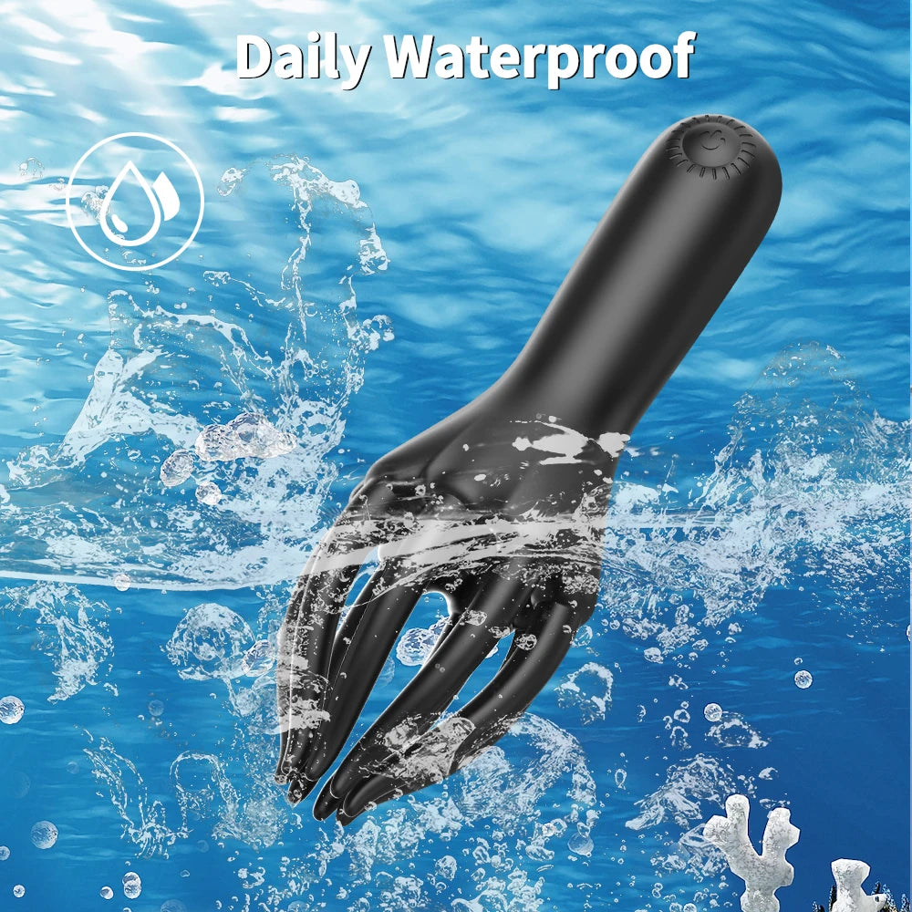 Glans Trainer for Men Powerful Vibrating Penis G Spot Masturbator Soft Fingertip Prolong Endurance Massage Vibrator Erotic Toys luvshop24