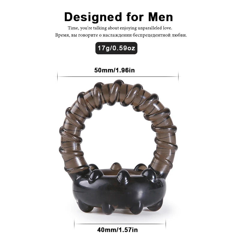 Silicone Cock Ring Soft Realistic Penis Sleeve Extender Condom Penis Ring Delayed Ejaculation Dick Cover Case Cock Header luvshop24
