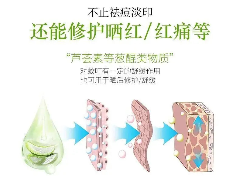 260ml aloe vera gel moisturizing and brightening skin tone acne-removing aloe vera gel after-sun gel moisturizing cream luvshop24