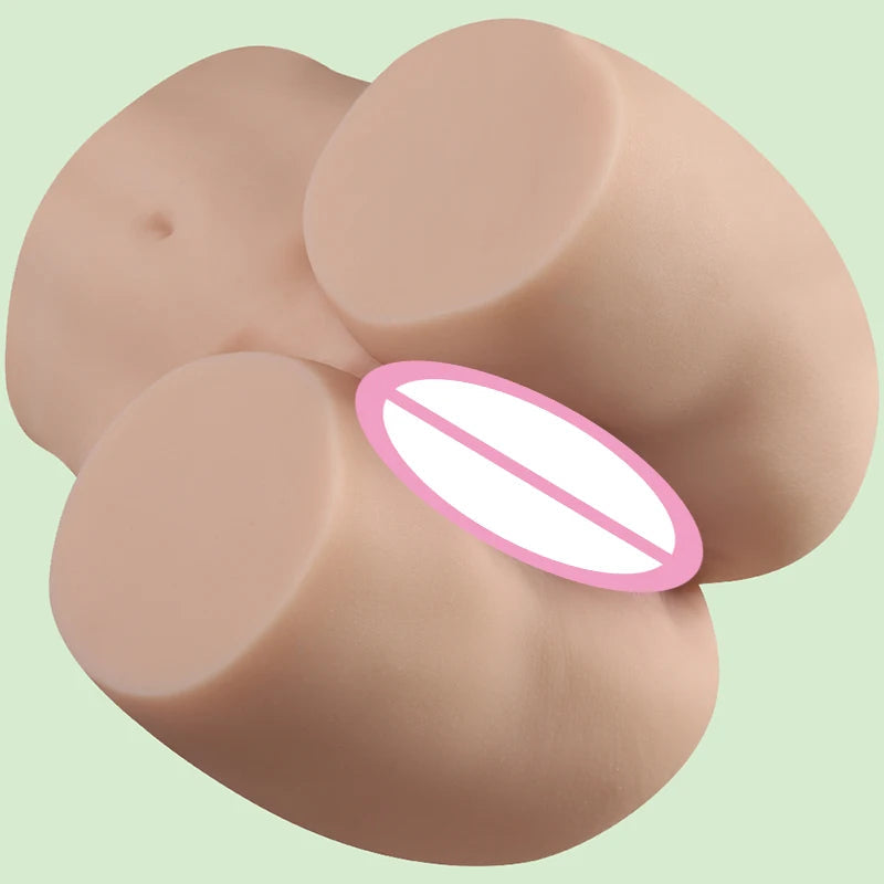 RENHEYUOU Half Body Doll Sexy 3D Vagina Gay Anal Sex Big Ass Male rubber doll Sex Toy Man's Masurbation Butt Adult Supplies 18+ luvshop24
