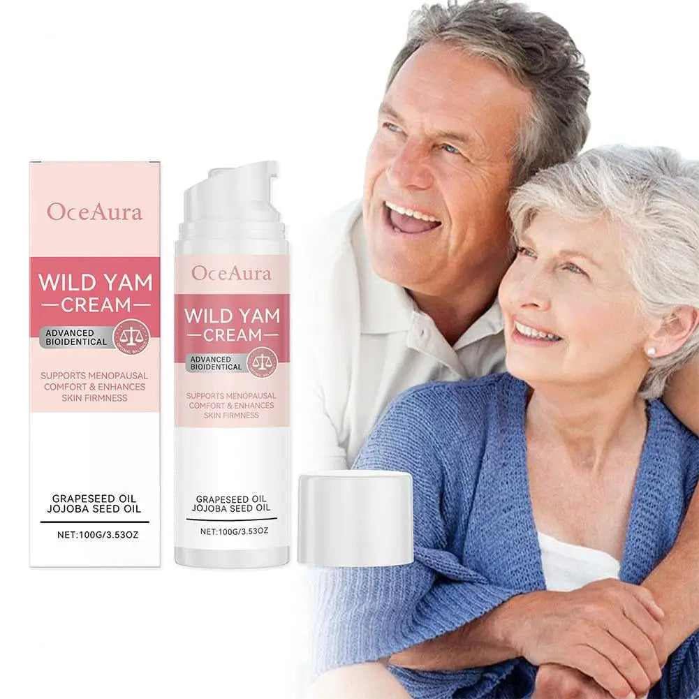 Wild Yam Cream Facial Cream For Women Natural Estrogen Moisturizer Cream With Wild Yam Hydrates, Firms & Revitalizes Skin Care luvshop24