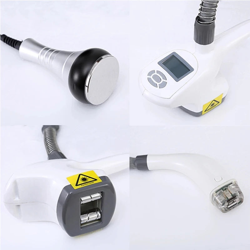4 in 1 Vacuum Ultrasonic Cavitation 40HKZ Vela Body SHAPE Cellulite Reduction Infrared Light 940NM Face Body Slimming Machine luvshop24