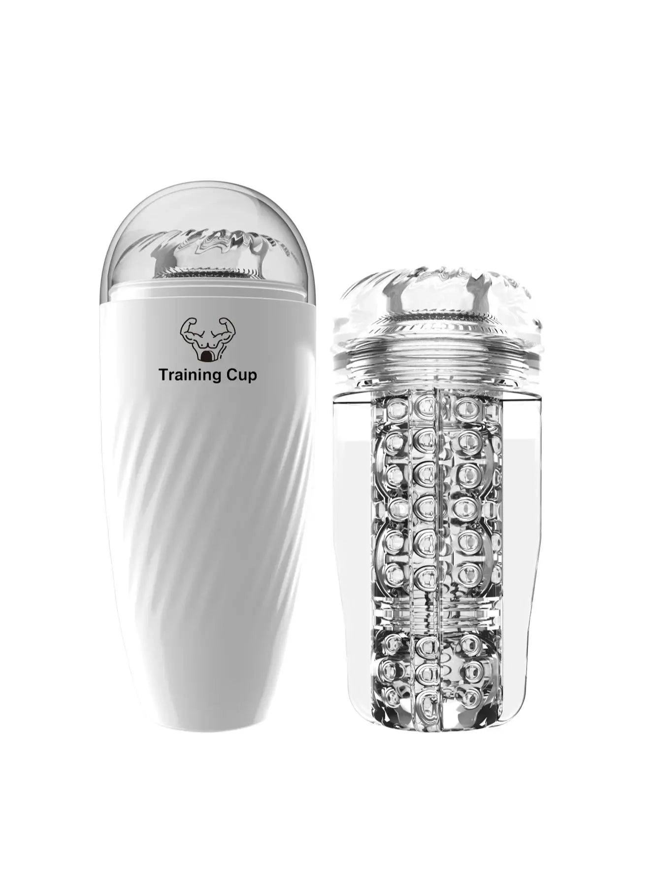 Male Masturbator Transparent Meat Vaginal Masturbation Adult Male Sex Toy Piston Manual Masturbator Cup Penis Massage Trainer luvshop24