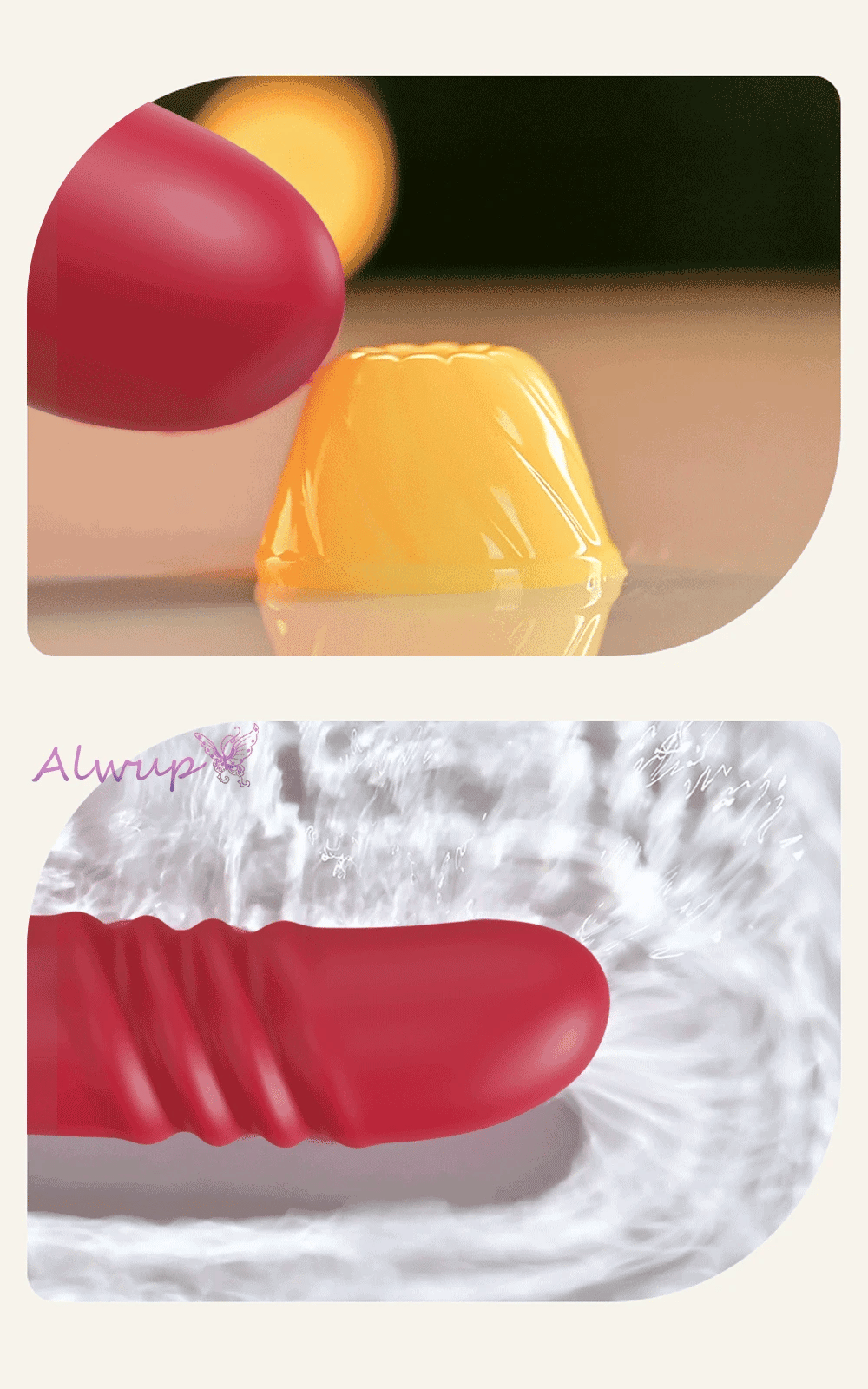 Rabbit Vibrator For Women Powerful G Spot Telescopic Rotating Clitoris Vagina Stimulator Female Masturbator For Adult Sexy Toys luvshop24