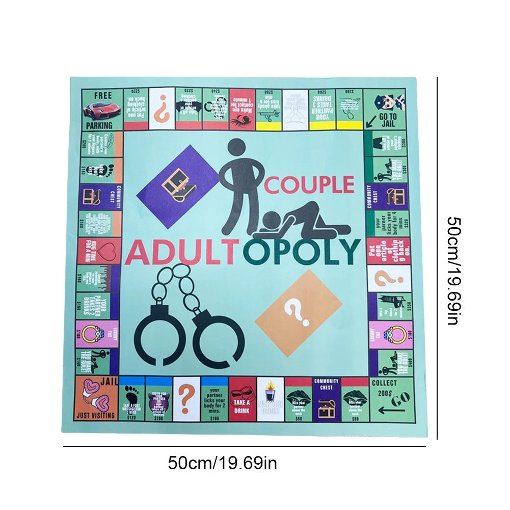 Couple Board Game Couple Board Game Funny Date Night Couple Game Interactive Portable Couple Game for Boyfriend Girlfriend luvshop24