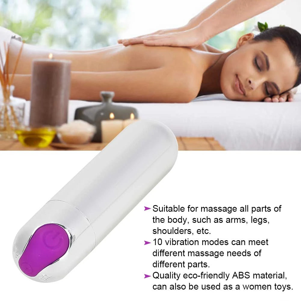 1pcs Body Massager Machine Portable USB Vibrator Massager Body Vibration Body Massager Womens Adult Vibration Massager Machine luvshop24