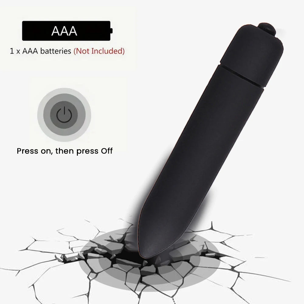 Mini Bullet Vibrator, Sex Toys, Sexy Toys, sexual toys for women, adult toys,vibrators - Single Frequency (without battery) luvshop24