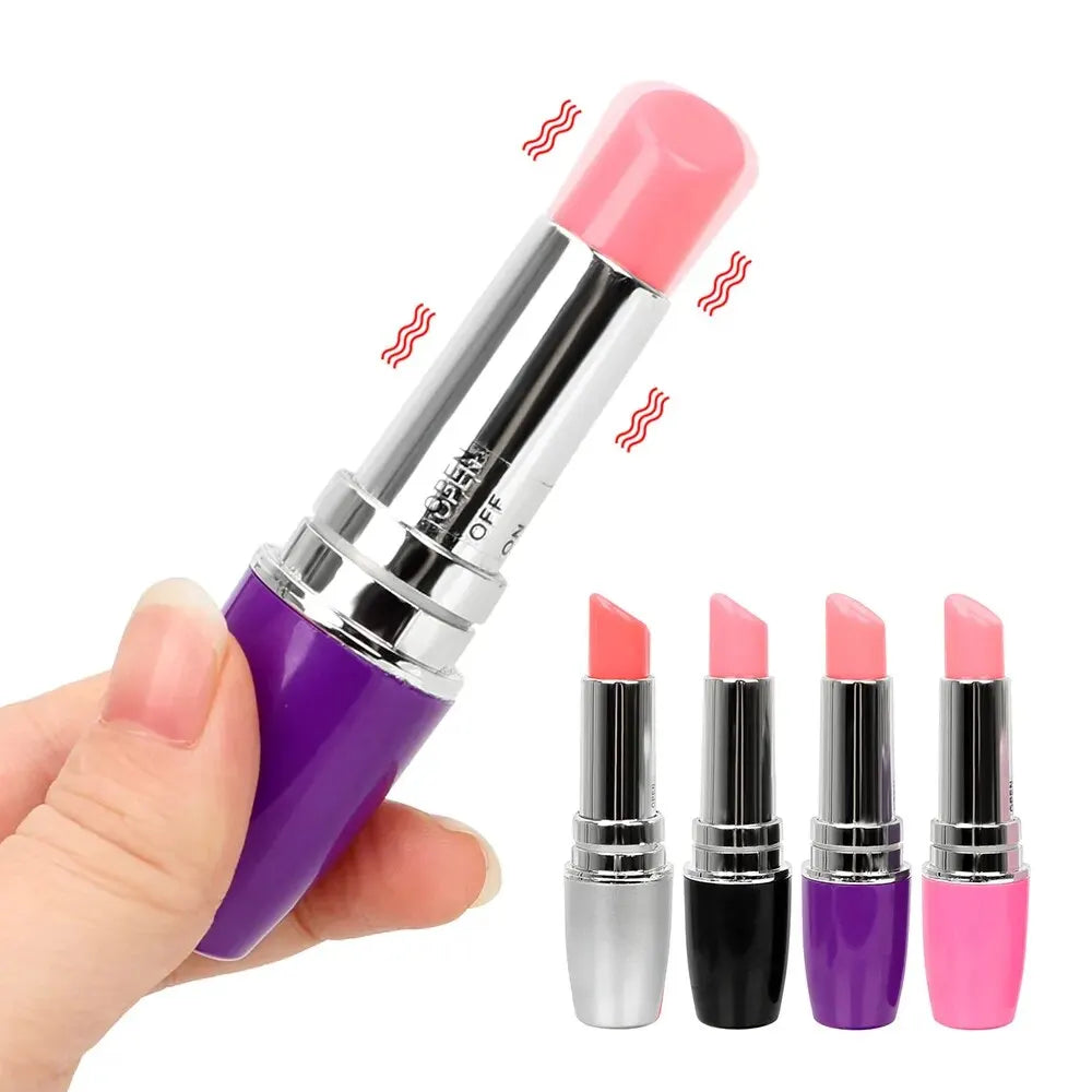 Mini Lipstick Vibrator Speed Adjustable Privacy Bullet Clitoris Stimulator Massage Erotic Sex Toys For Women Adult Products luvshop24
