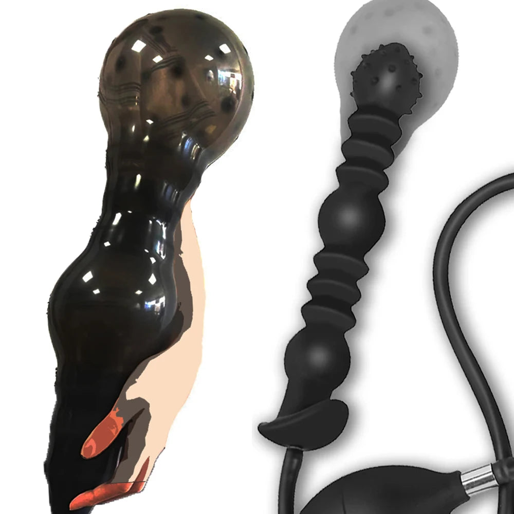 BDSM Inflatable Anal Plug Butt Plug Anal Dilator Anus Extender Sex Toys G Spot Stimulator Prostate Massager Adult Sex Toys luvshop24