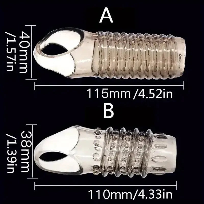 Cock rings for men reusable silicone penis enlarge sleeves delay ejaculation stronger erection stimulation sex toys for couple luvshop24