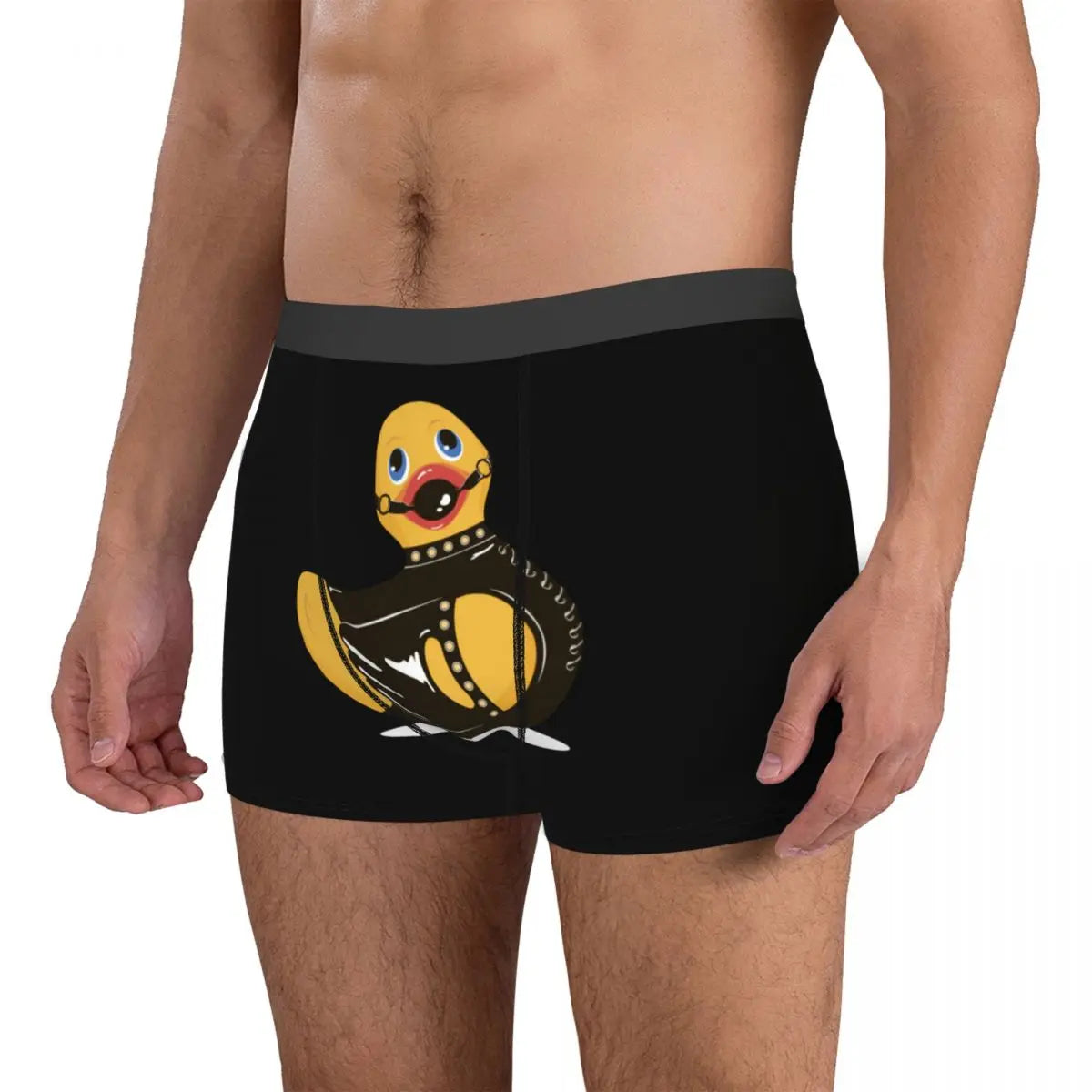 BDSM Duck Men Underwear Boxer Briefs Shorts Panties Printed Breathable Underpants for Male Plus Size luvshop24