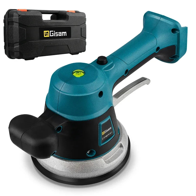 Gisam Tiler Vibrator Tiling Machine 6 Speed Tile Tiling Machine Automatic Tile Leveling Absorb Power Tool For Makita 18V Battery luvshop24