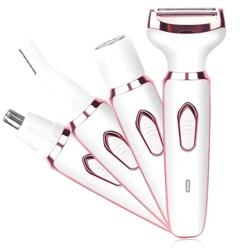 4 In 1 Portable Electric Haircut Trimmer epilator woman facial intimate area for body hair removal Gifts For Women luvshop24
