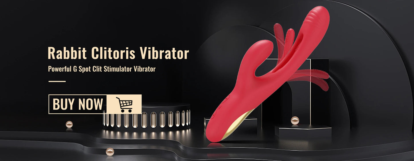 Beginner G-Spot Vibrator for Women Vagina Rabbit Vibrator Clitoris Stimulator Female Masturbator Adult Goods Sex Toy for Women luvshop24