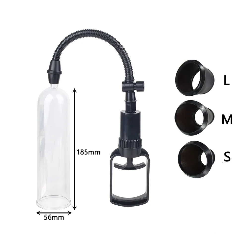 Penis Trainer Male Pull Rod Negative Pressure Amplifier Airplane Cup Adult Product Love Game Vacuum Pump Sexo Para Hombre 18+ luvshop24