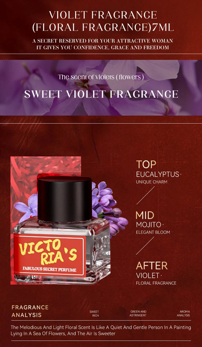 Women's exquisite private perfume set, elegant appearance, fresh and charming date perfume, lover's gift luvshop24