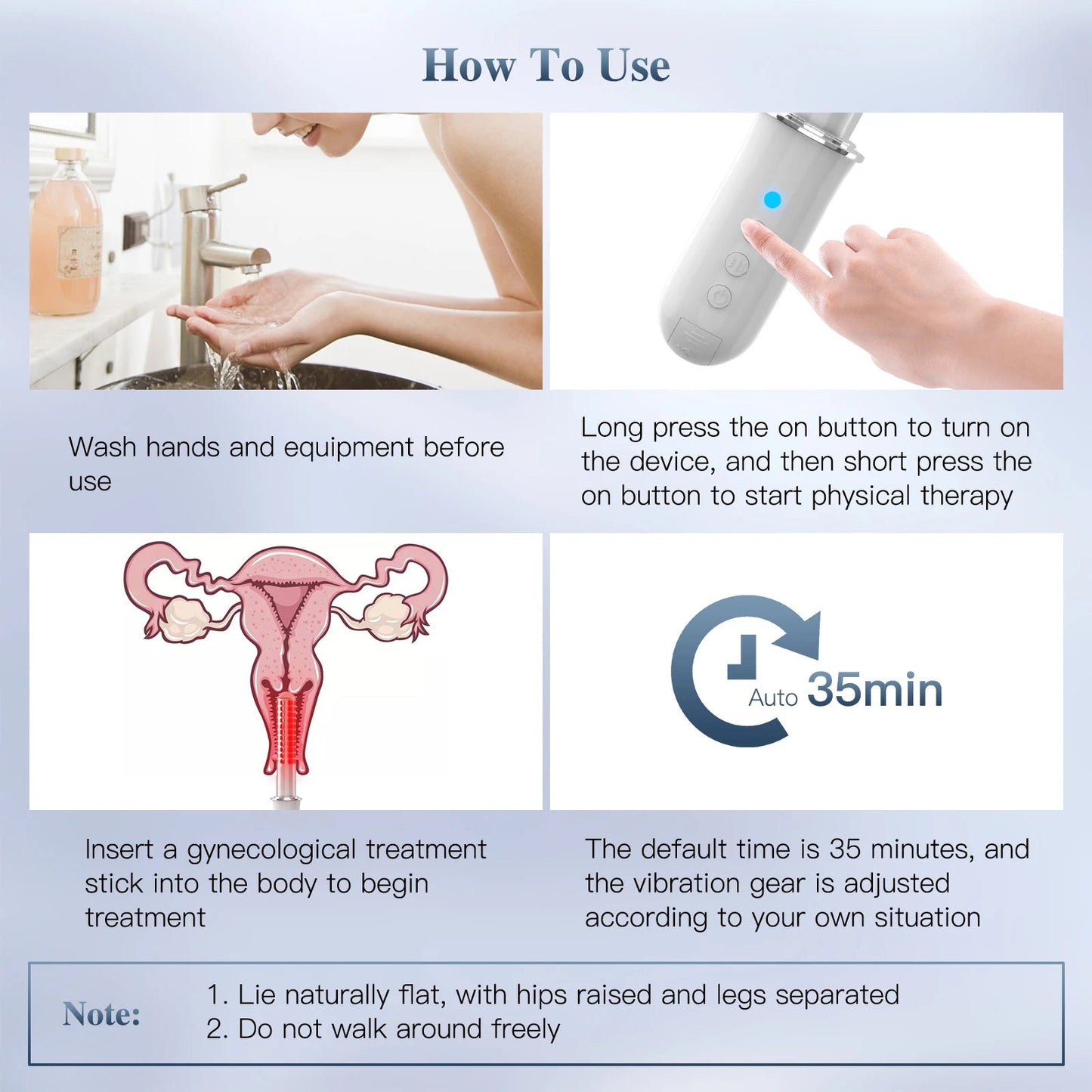 KTS Vaginal Vibrator Wireless Vaginal Massager Red Light Therapy Device for Vaginitis Female Sex Wand Vaginal Tightening Device luvshop24