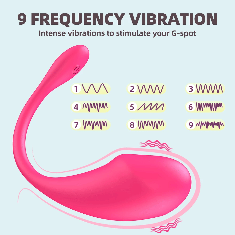 G Spot Vibrator Wearable Vibrating Egg Adult Erotic Toys Clitoris Stimulator Vagina Massager Vibration Love Egg Panties Vibrator luvshop24