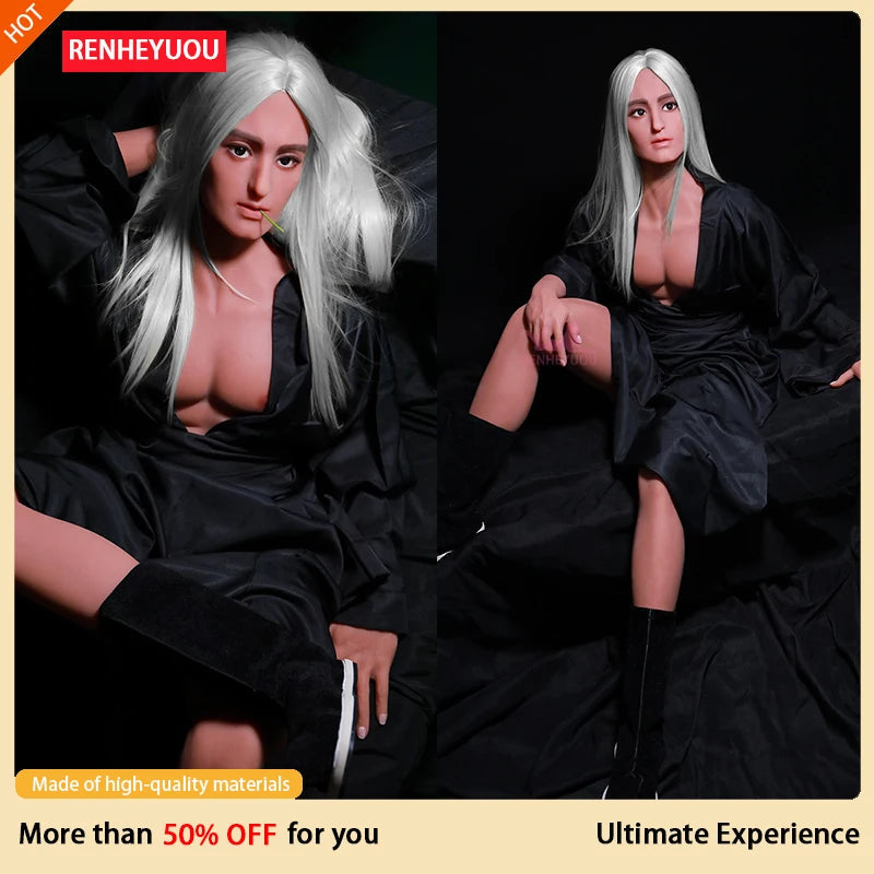 RENHEYUOU 165CM Realistic Sex Doll Big Penis Big Ass Gay Sex Toys Ladies Masturbator Sexy Adult Male sex doll insertable Anal luvshop24