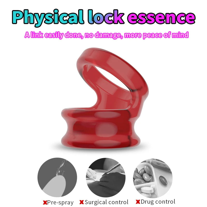 Cock Penis Ring Reusable Delay Ejaculation Stronger Erection Sex Toys Adult Supplies Linen Nozzle Ring Cock Sex Toys For Men luvshop24