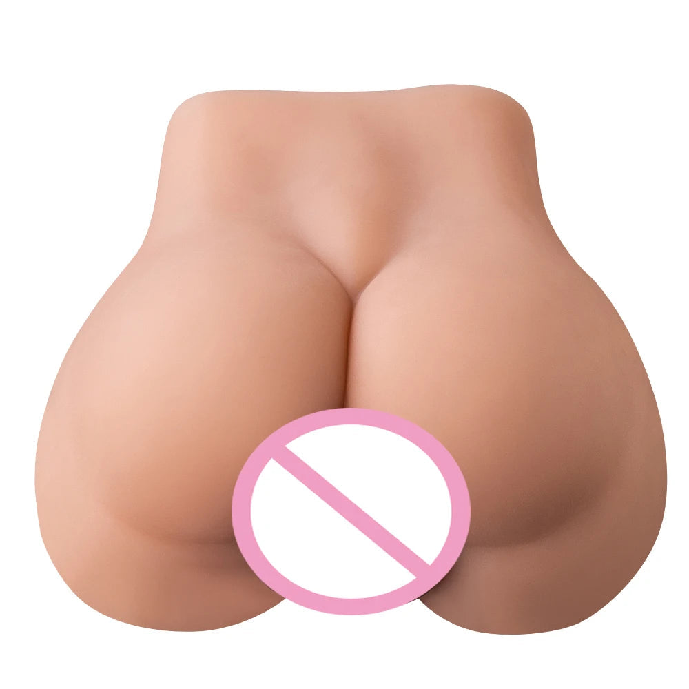 RENHEYUOU Sex Toys Lifelike Woman Ass Artificial Vagina Anal 2 Holes Male Masturbation Insertable Pussy Torso Ass Sex Dolls luvshop24