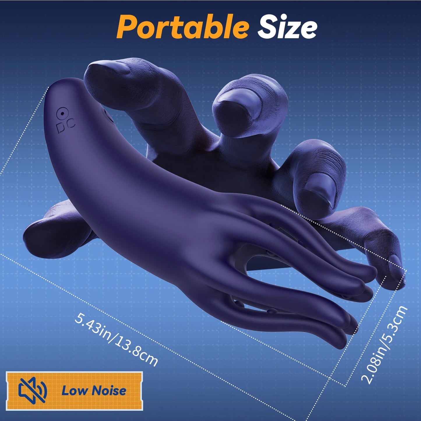Glans Trainer for Men Powerful Vibrating Penis G Spot Masturbator Soft Fingertip Prolong Endurance Massage Vibrator Erotic Toys luvshop24