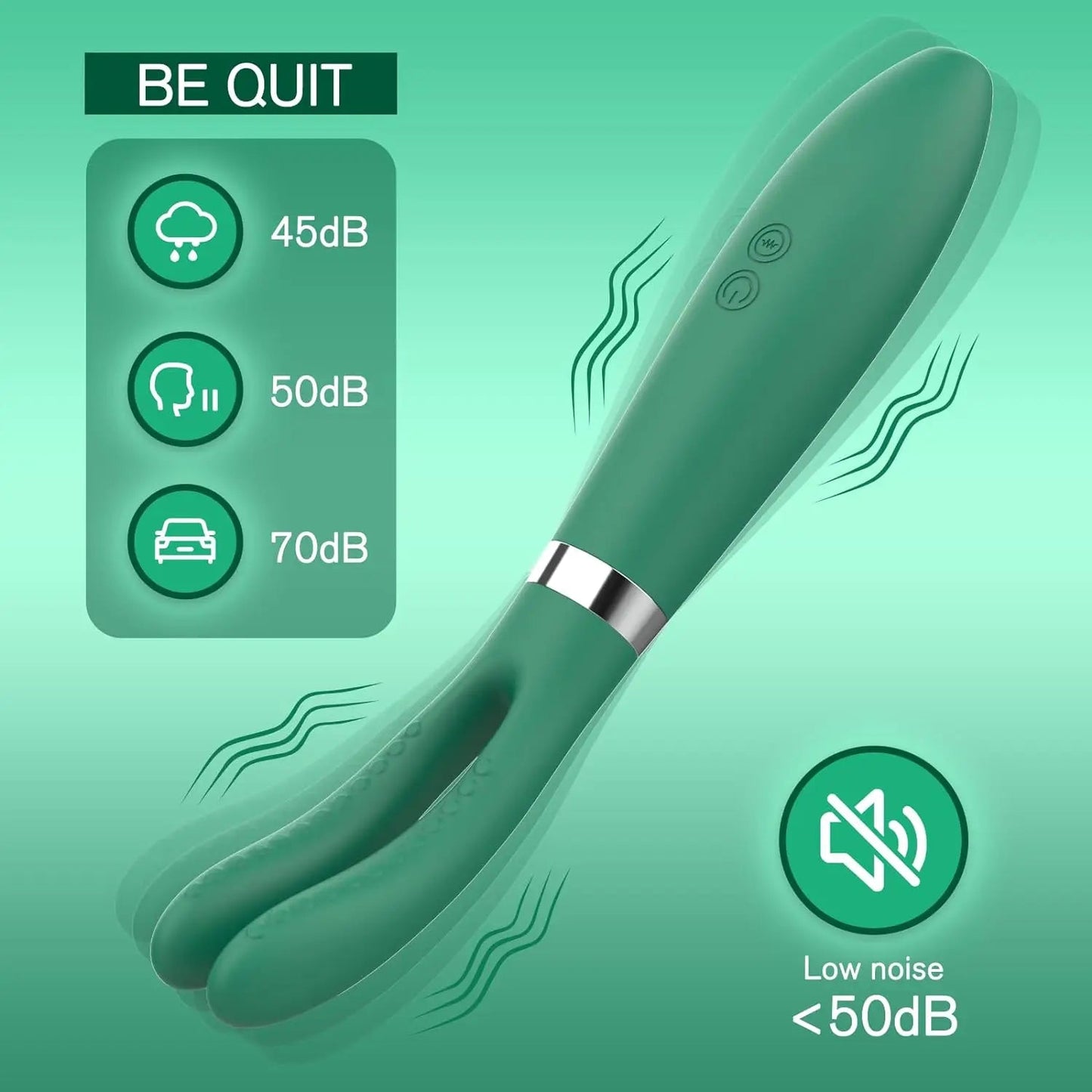 Sex Toys Clitoral Vibrator Dildo with Rabbits Ears, Women Vibrator G Spot Vibrator with 9 Vibration Modes, Clit Stimulator Adult luvshop24