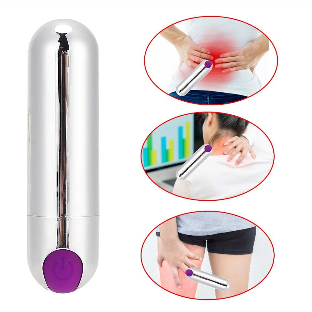 1pcs Body Massager Machine Portable USB Vibrator Massager Body Vibration Body Massager Womens Adult Vibration Massager Machine luvshop24