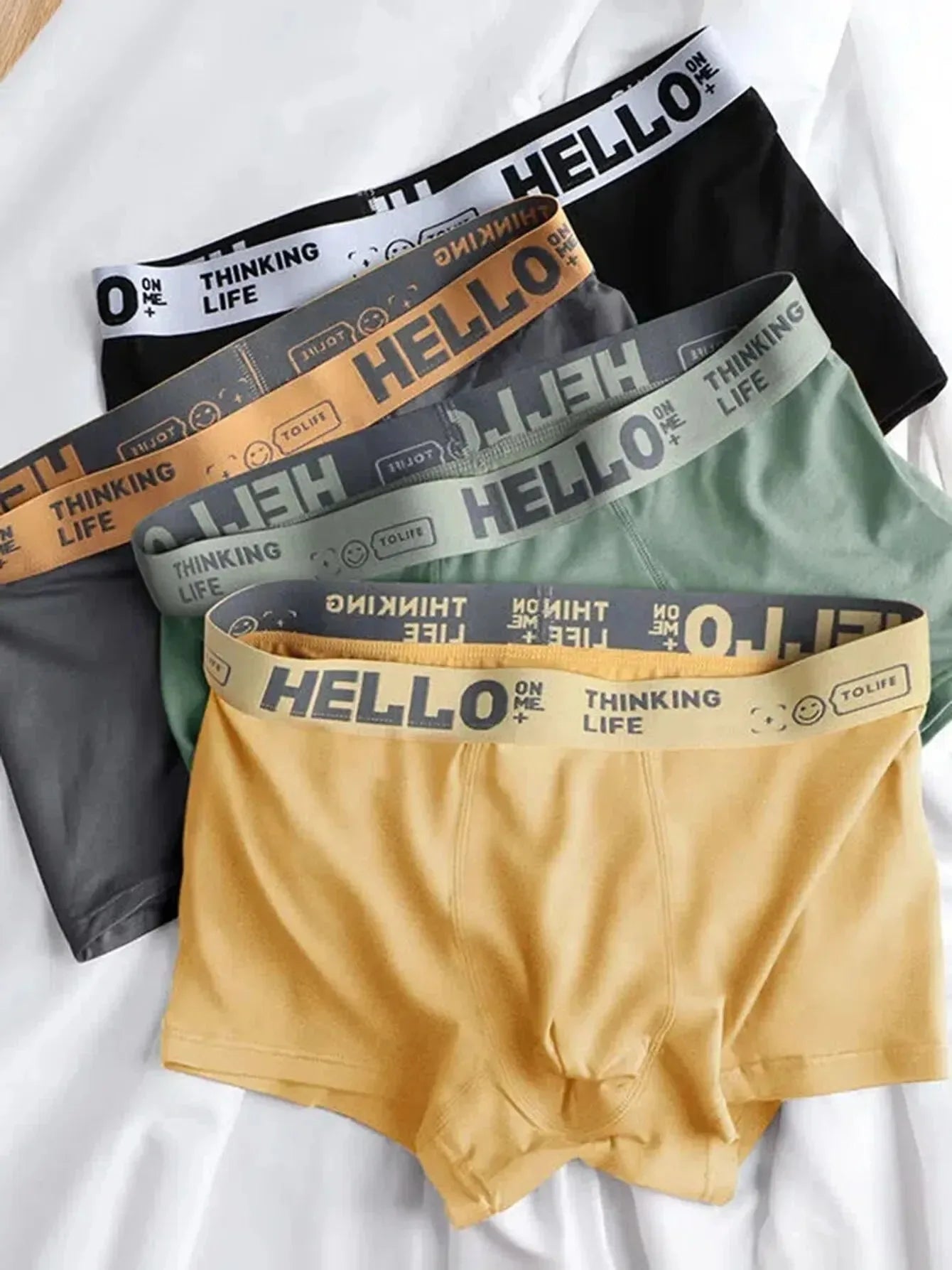 1-20Pcs Mens Underwear Male Boxers Sexy Underpants Comfortable Breathable Fashion Boys Panties Underwear Boxershorts Men luvshop24