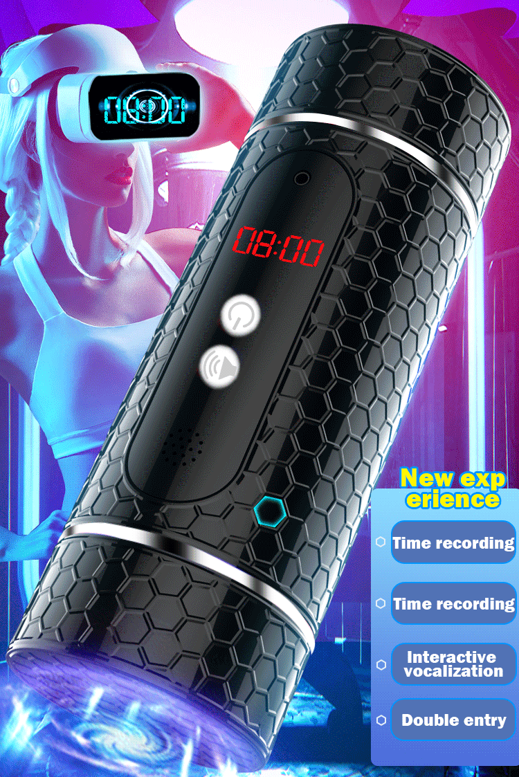 Automatic Male Masturbator Cup Soft Tight Pussy Blowjob Realistic Vaginal and Mouth Mold Vibrating Sucking Wriggle Men Sex Toys luvshop24