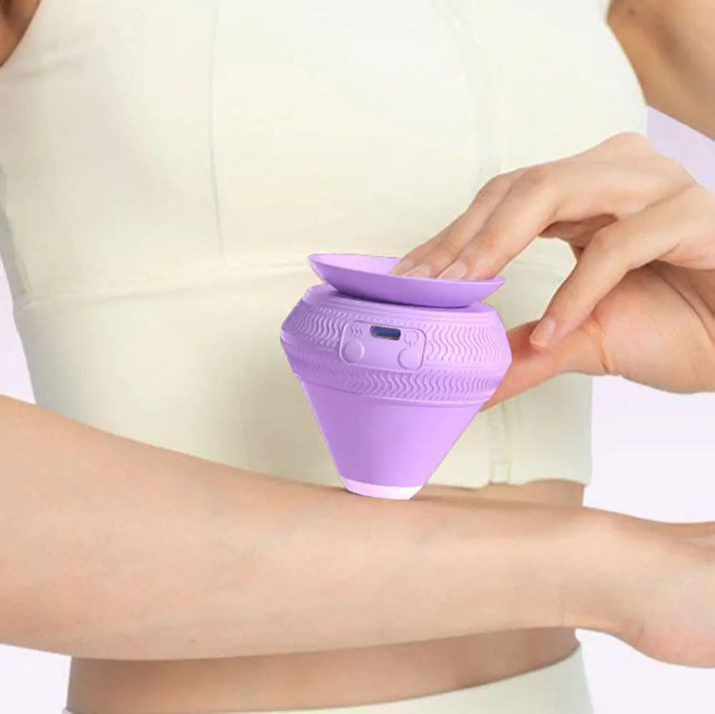 Silicone Massager Ball USB Rechargeable Vibrating Massage Ball Fitness Muscle Waist Back Relaxation Massager For Pain Relief luvshop24