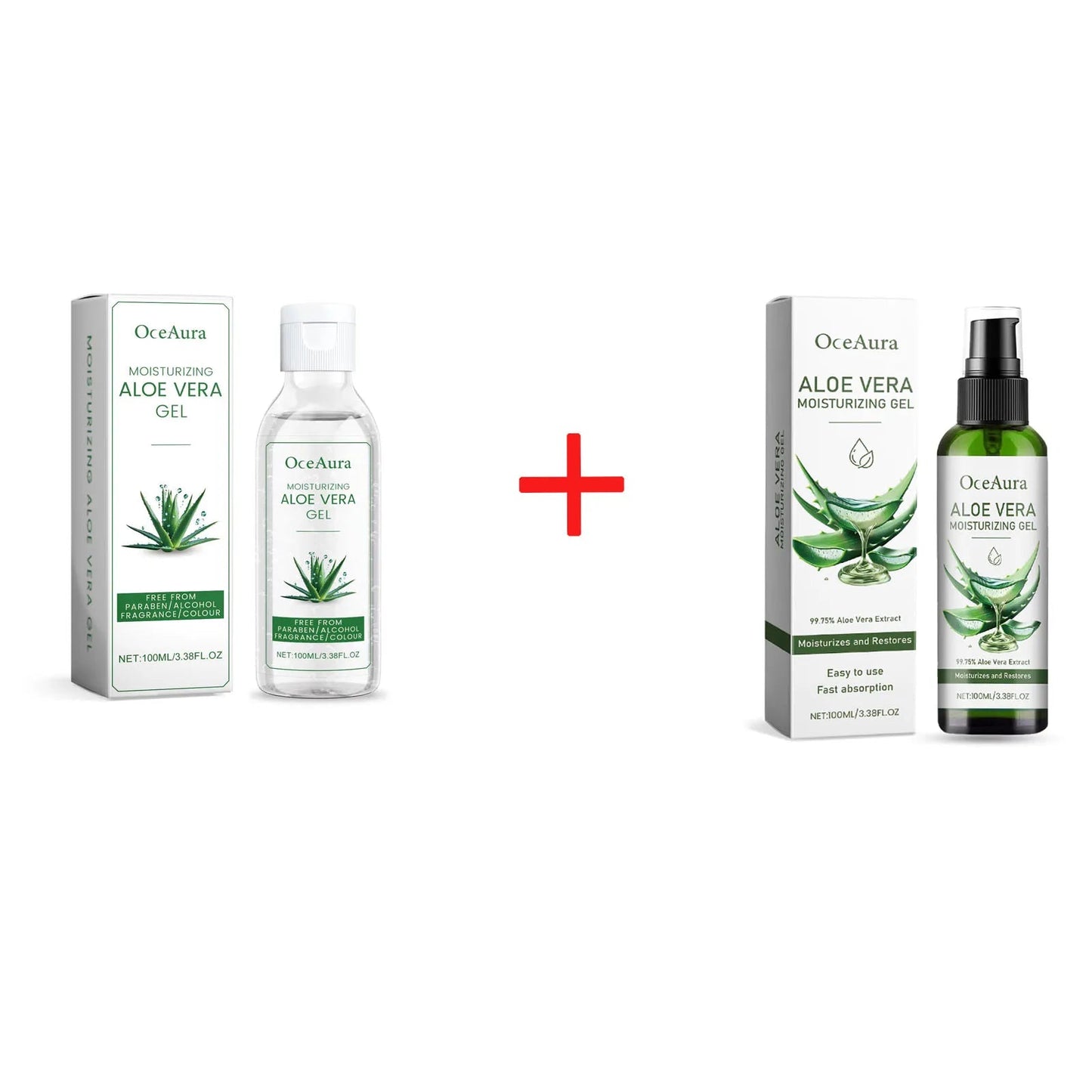 Aloe Vera Gel Pore Shrinking Oil Control Ance Remover Moisturizing Brighten Anti-Aging Facial Essence Beauty Skin Care Products luvshop24