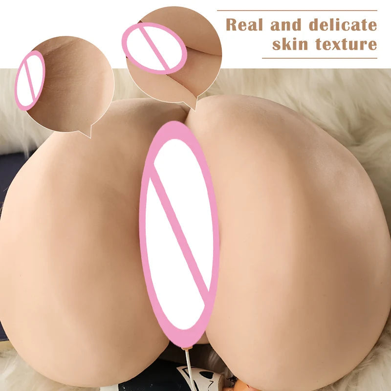 RENHEYUOU Newest SexDoll Male Masturbation Torso Doll Lifelike Vagina TPE Adult Insertable Pussy Half Body Sex Toy luvshop24