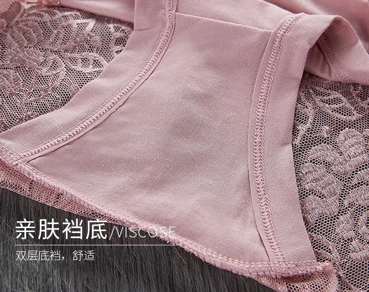 Lace Breathable Women's Underwear Panties Lace Lingerie Female Underwear Ladies Casual Underpants Seamless Women's Briefs luvshop24
