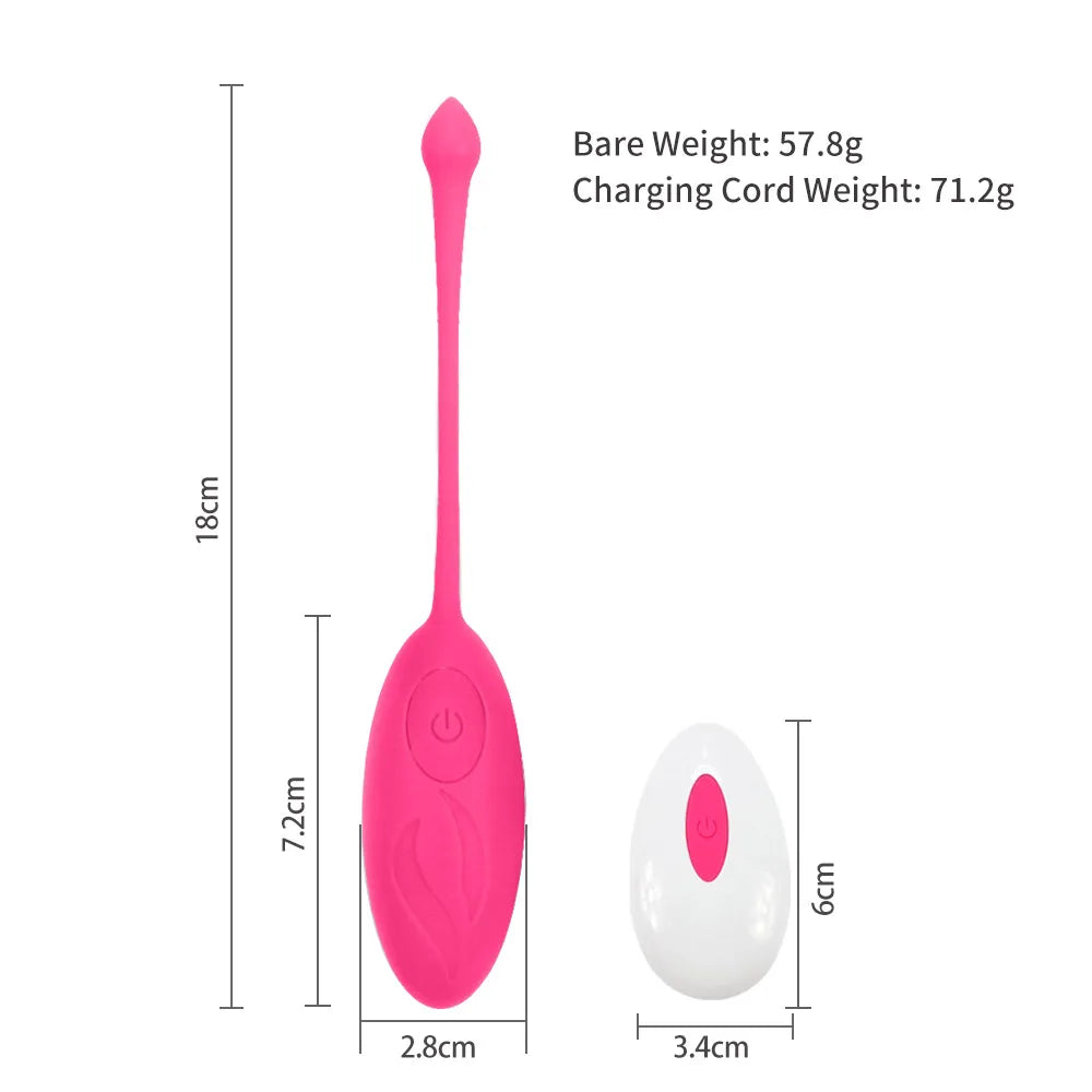 Wireless Remote Control Vibrating Egg Powerful Sexy Toys for Couples G-Spot Bullet Vibrator Clitoris Stimulator Love Egg Adults luvshop24