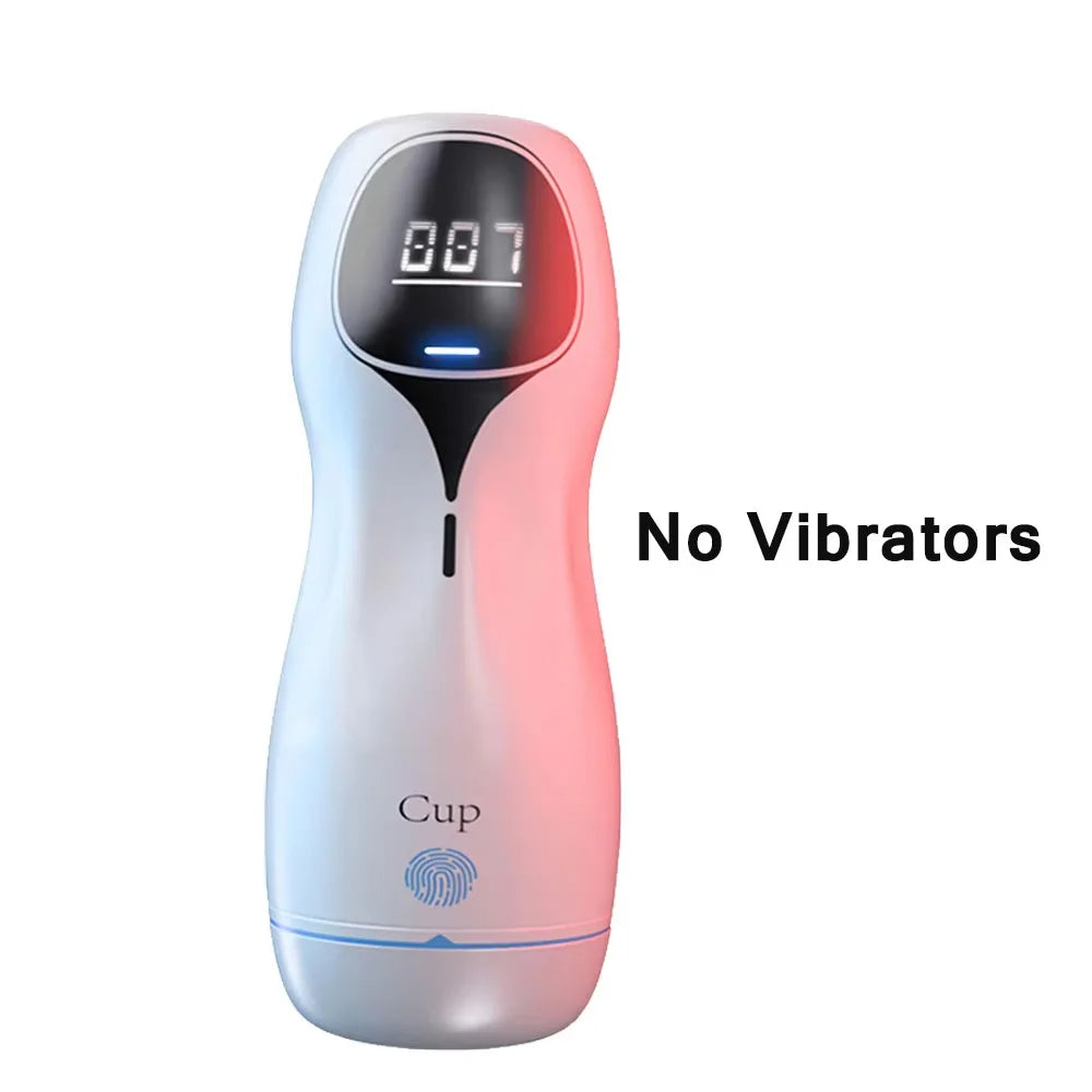 Automatic Sucking Masturbator Cup For Men Realistic Vagina Pussy Blowjob Oral Sucktion Masturbation Cup Vibrator Adult Sex Toys luvshop24