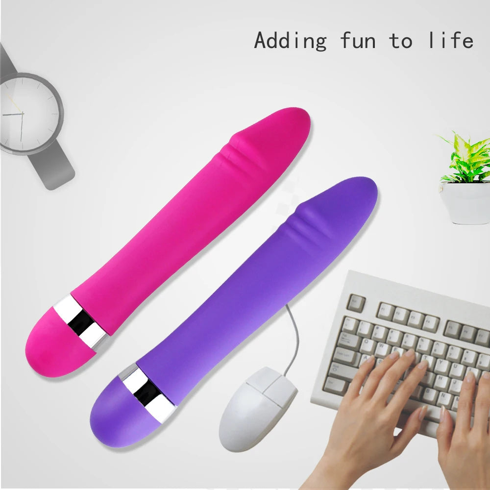 Big/ Small Realist Dildo Vibrator Massager Sex Toys For Women G-spot Clitoris Stimulator AV Stick Female Masturbators luvshop24