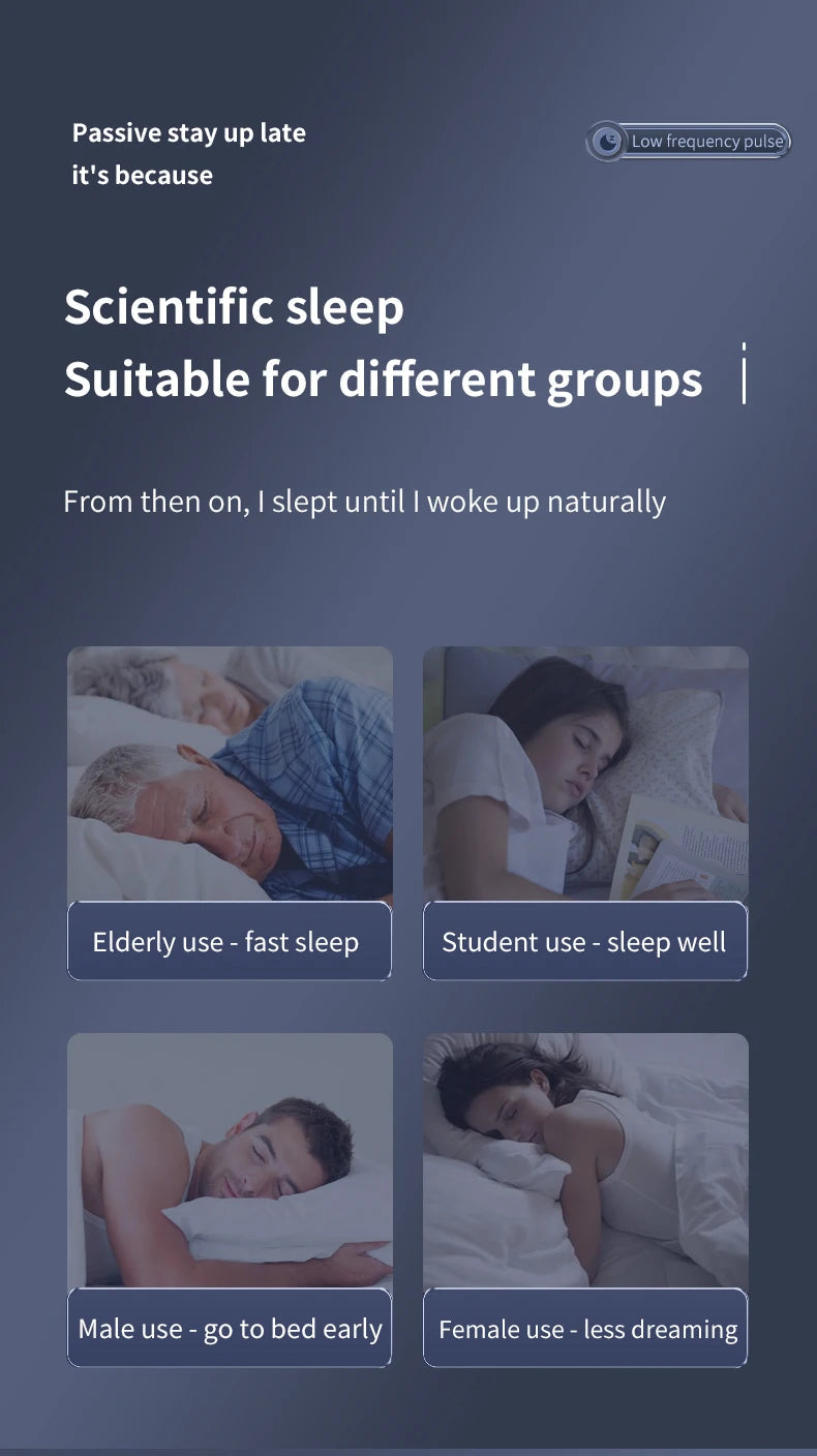 Insomnia Anxiety Depression Ces Therapy Device Anxiety Electronic Acupuncture Apparatus Sleeping Aid Device luvshop24