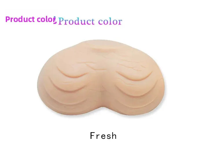 Stress Relief Balls Realistic Male Testicle Design Soft Plastic Squeezable Toy for Men Adult Entertainment Egg Shaped Toys luvshop24
