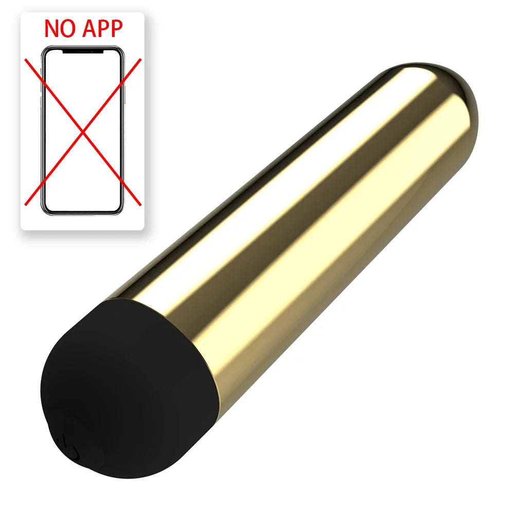 Mini Powerful Bullet Vibrator Women Clitoral Stimulator Vaginal G Spot Masturbation USB Recharge Erotic Vibrators Adult Sex Toys luvshop24