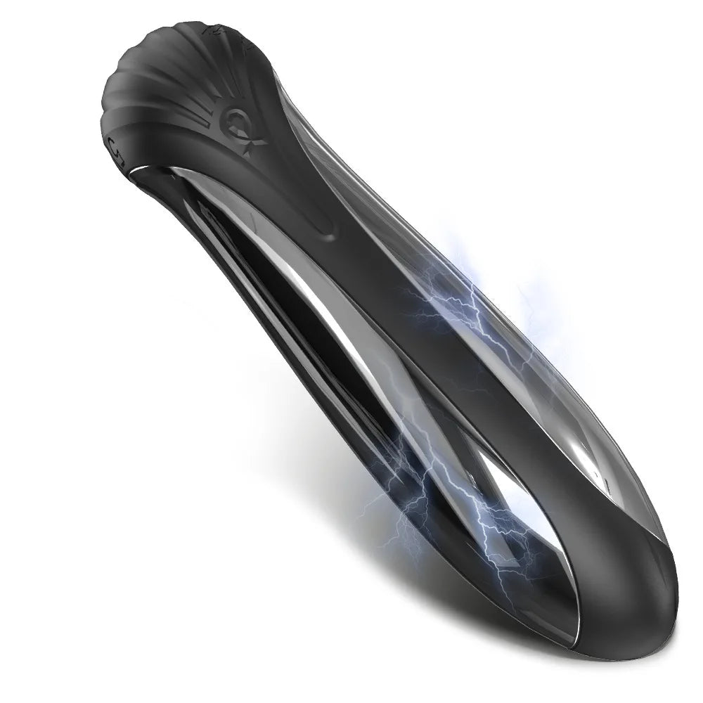 Electric Shock Anal Butt Plug Vibrator Anal Prostate Massager Dildo Vibrator Electric Shock Bullet Vibrator Sex Toys for Men luvshop24