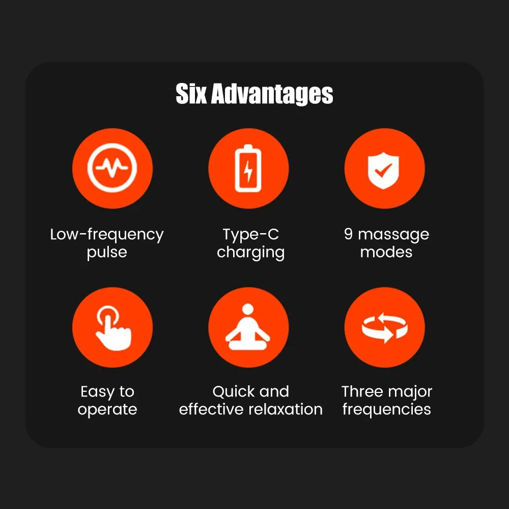 Physiotherapy Tens Muscle Stimulator Electric Ems Acupuncture Body Massage Digital Therapy Slimming Machine Electro Stimulator luvshop24